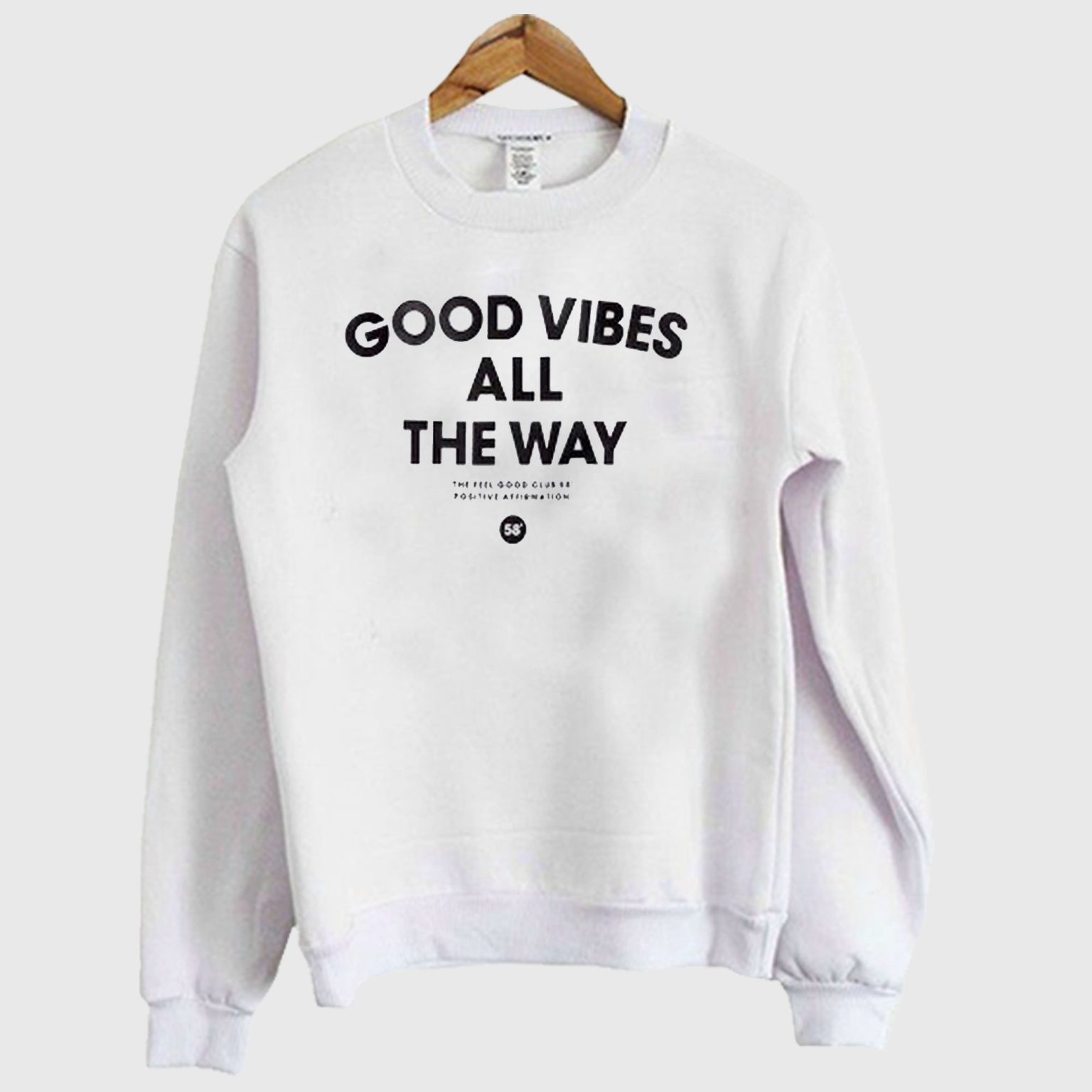 wild fox good vibes sweatshirt