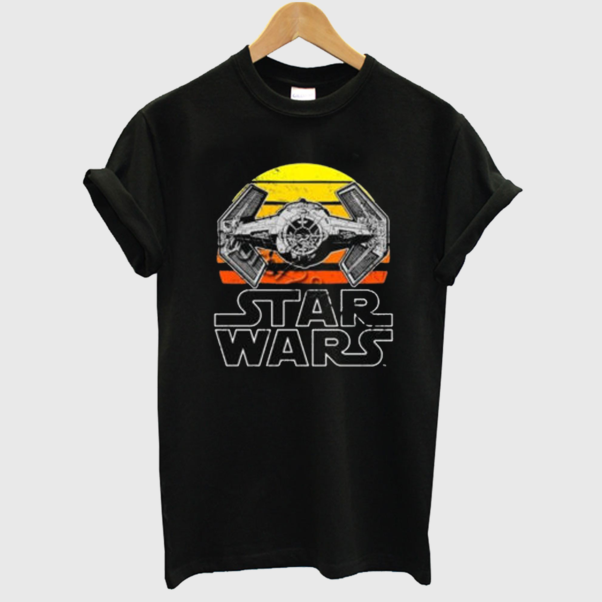 tie fighter handlebar shirt