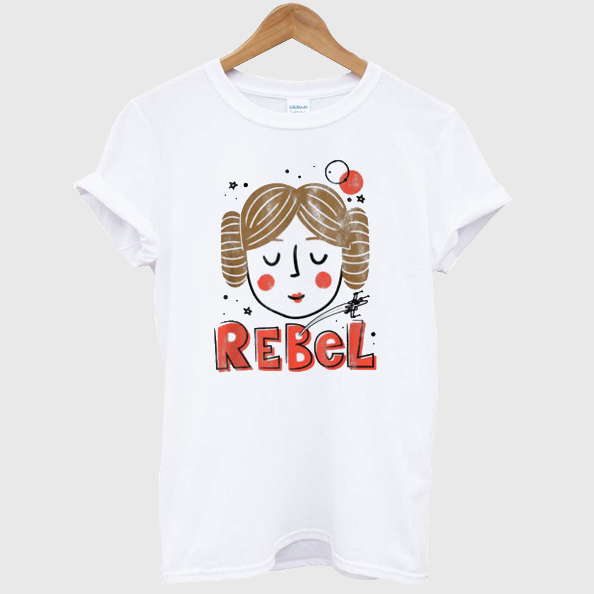 rebel leia shirt