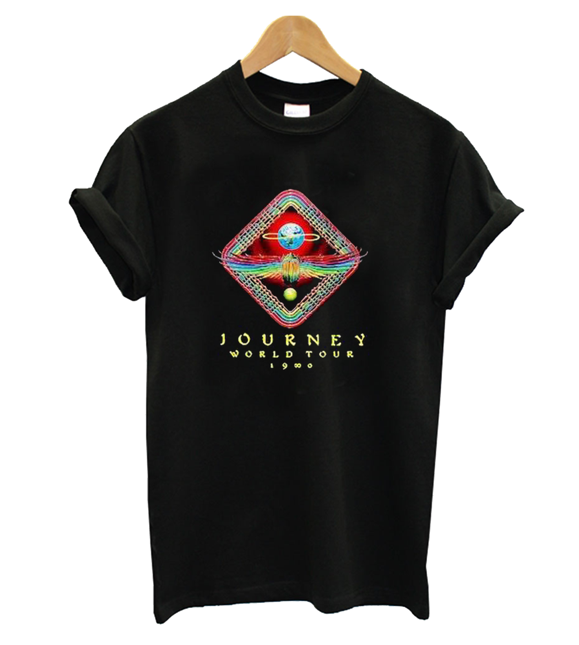 journey world tour shirt